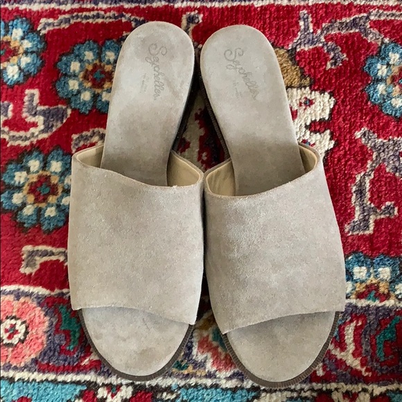 Seychelles Take a Dive Slide Suede Sandal - Picture 2 of 5